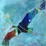 Vrij zijn als een vogel die de hemel aanwijst